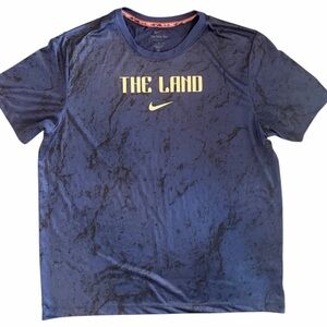 Nike MLB City Connect Cleveland Guardians Men’s XL Navy Short Sleeve Dri-Fit Tee